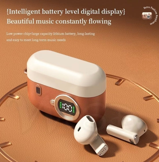 Nuevos Auriculares Inalámbricos WoSD con Cámara de Dibujos Animados, Diseño Completo