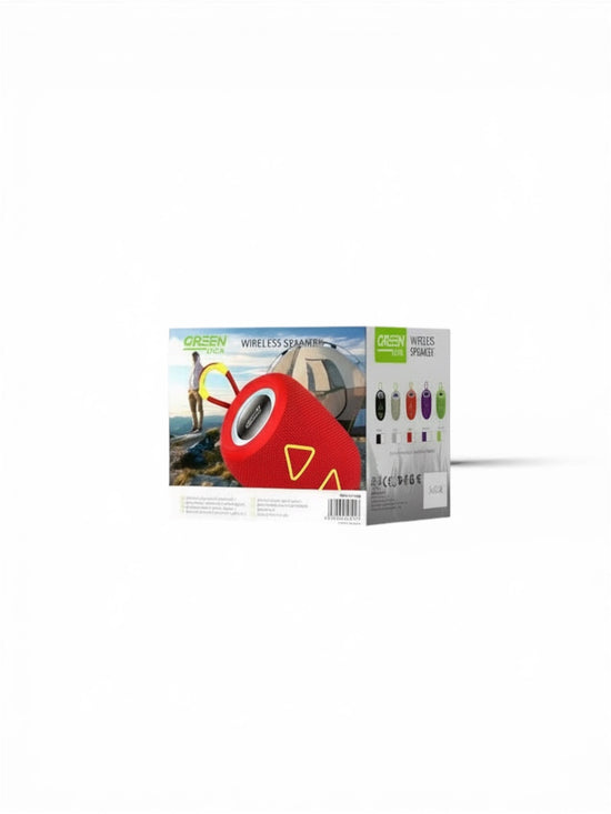 Altavoz portátil Wireless, Bluetooth 5.3, potencia 5W, TWS, 1200mah, Green Lyca Gl-655